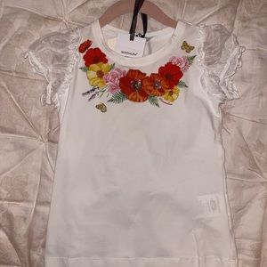 Brand New with tags Monnalisa TShirt Floral